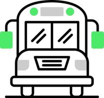 diseño de icono creativo de autobús vector