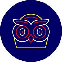 Owl Creative Icon Design vector