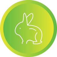 Unique Rabbit Vector Line Icon
