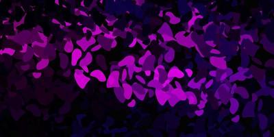 Dark pink vector pattern with abstract shapes.
