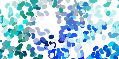 Light blue vector backdrop with chaotic shapes.