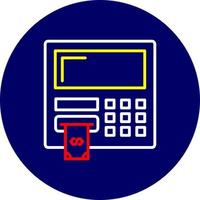 Atm Creative Icon Design vector