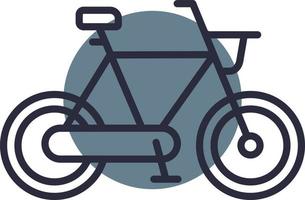 diseño de icono creativo de bicicleta vector