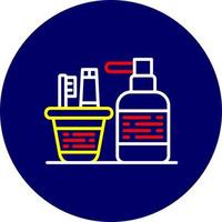 Toiletries Creative Icon Design vector