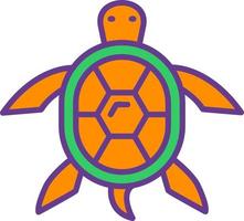 Turtle Creative Icon Design vector