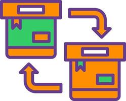 Replacement Creative Icon Design vector
