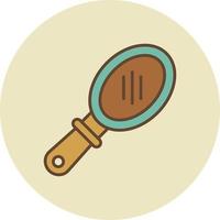 Mirror Creative Icon Design vector