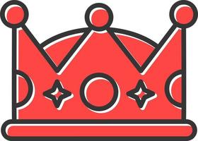 Crown Creative Icon Design vector