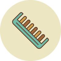 Comb Creative Icon Design vector