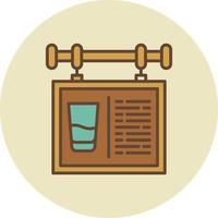 Pub Creative Icon Design vector