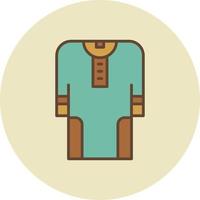 Thawb Creative Icon Design vector