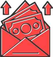 Salary Creative Icon Design vector