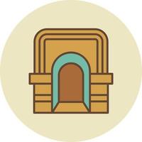 Mihrab Creative Icon Design vector