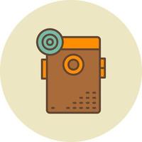 Lens Creative Icon Design vector