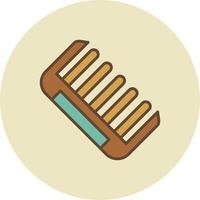 Comb Creative Icon Design vector