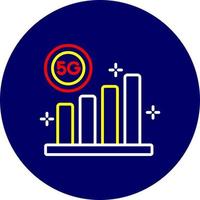 diseño de icono creativo 5g vector