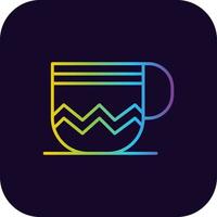 Mug Creative Icon Design vector