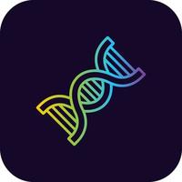 Dna Creative Icon Design vector