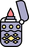 Lighter Creative Icon Design vector
