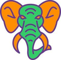 Elephant Creative Icon Design vector