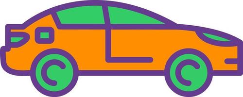Sedan Creative Icon Design vector
