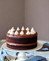 Brown Chocolate Cake photo