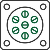 Drain Creative Icon Design vector