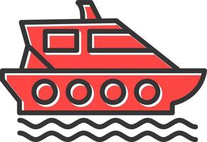 diseño de icono creativo de barco vector