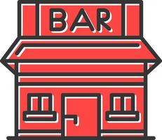 Bar Creative Icon Design vector