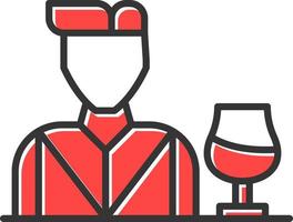 Bartender Creative Icon Design vector