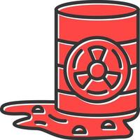 Toxic Waste Creative Icon Design vector