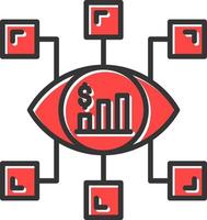 Vision Creative Icon Design vector