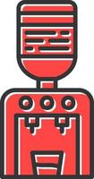 Dispenser Creative Icon Design vector