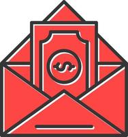 Envelope Creative Icon Design vector