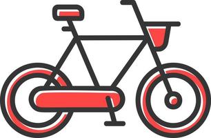 diseño de icono creativo de bicicleta vector