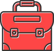 Briefcase Creative Icon Design vector