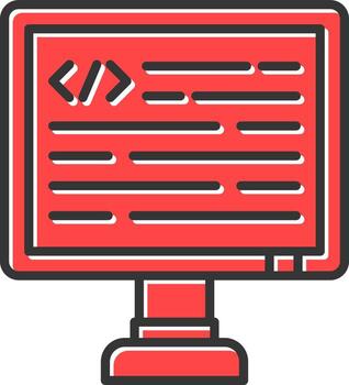 Code Creative Icon Design vector