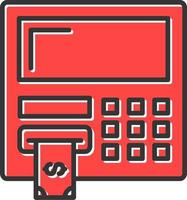 Atm Creative Icon Design vector