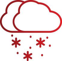 Snow Vector Icon Design