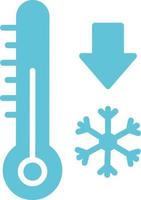 Freezing Vector Icon Design