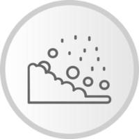 Landslide Vector Icon Design