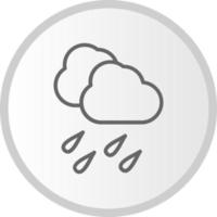 Heavy Rain Vector Icon Design