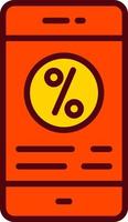 Interest Rate Vector  Icon