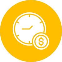 Long term debit Vector  Icon