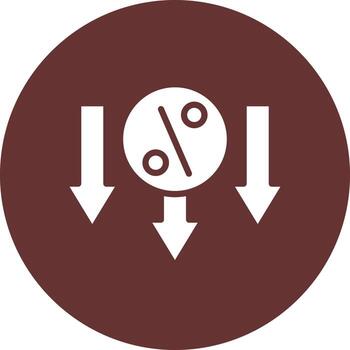 Decrease Vector  Icon