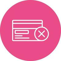 Credit Card Vector  Icon