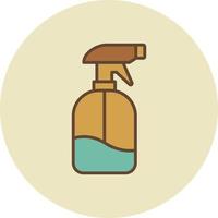 Spray Bottle Creative Icon Design vector