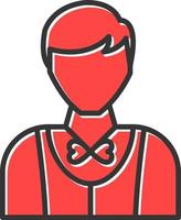 Man Creative Icon Design vector