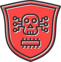 Malware Creative Icon Design vector