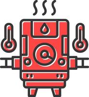 Water Heater Creative Icon Design vector